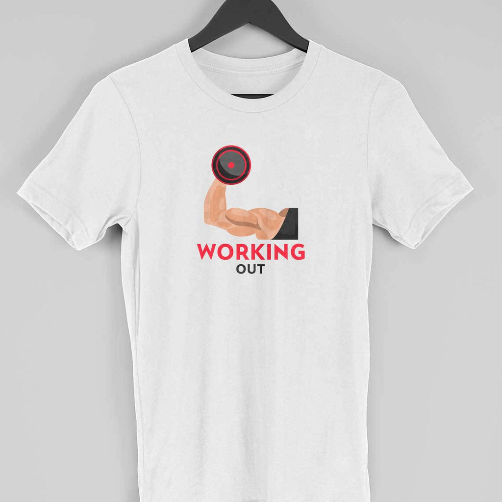 Working Out Half Sleeve T-Shirt