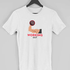 Working Out Half Sleeve T-Shirt
