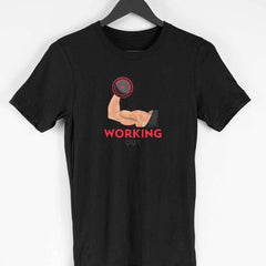 Working Out Half Sleeve T-Shirt
