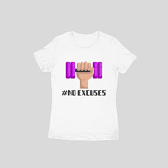 No Excuses Half Sleeve T-Shirt