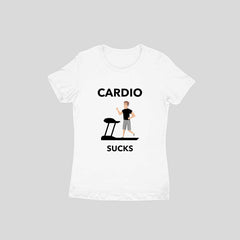 Cardio Sucks Half Sleeve T-Shirt