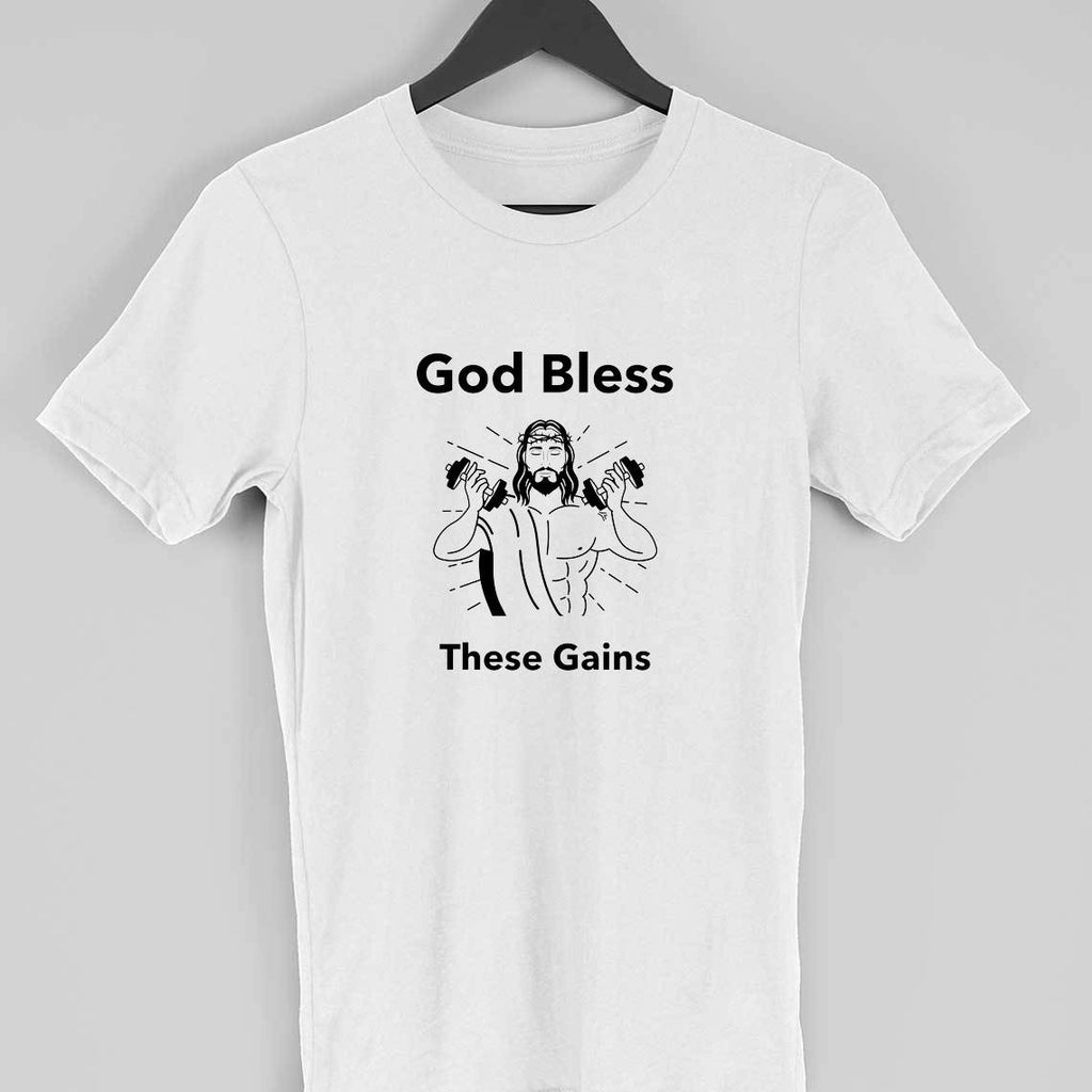 God Bless This Gain Half Sleeve T-Shirt