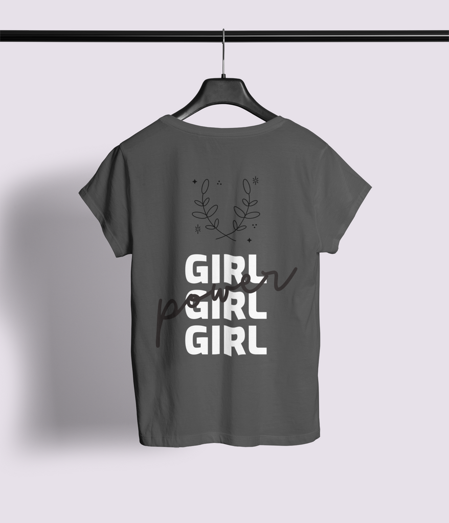 Girl Power Half Sleeve T-Shirt