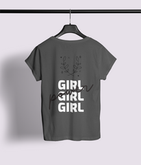 Girl Power Half Sleeve T-Shirt