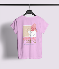 Engaging Girls In Science Half Sleeve T-Shirt
