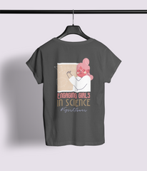 Engaging Girls In Science Half Sleeve T-Shirt