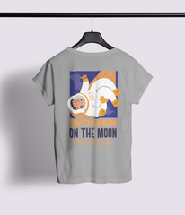 Woman On The Moon Half Sleeve T-Shirt