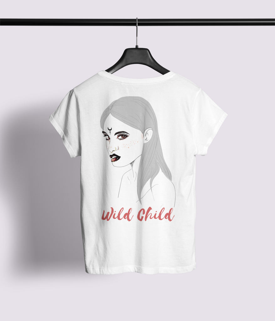 Wild Child Half Sleeve T-Shirt