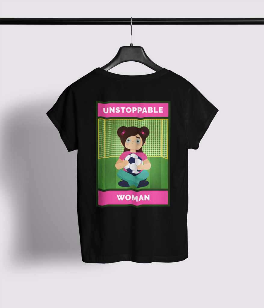 Unstoppable Woman Half Sleeve T-Shirt