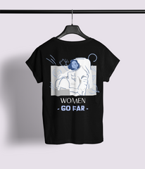 Women Go Far Half Sleeve T-Shirt