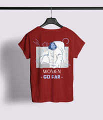Women Go Far Half Sleeve T-Shirt