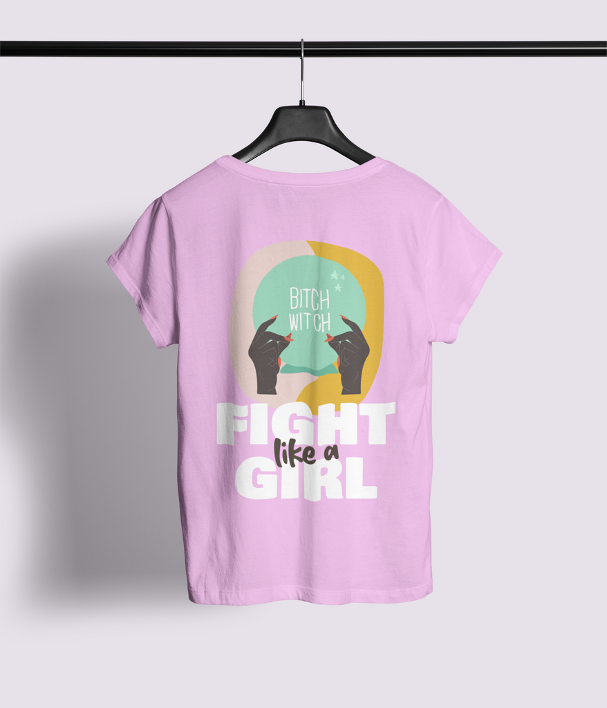 Fight like a girl Half Sleeve T-Shirt