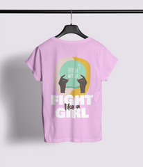 Fight like a girl Half Sleeve T-Shirt