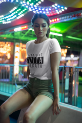 Straight Outta Kolkata (WOMEN) Half Sleeve T-Shirt