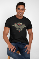 Indian Military Logo Half Sleeve T-Shirt