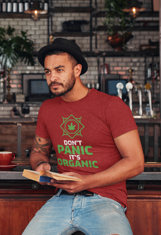 Don't Panic It's Organic Half Sleeve T-Shirt