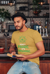 Don't Panic It's Organic Half Sleeve T-Shirt