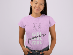 Girl Power Half Sleeve T-Shirt