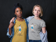 Let us be free Half Sleeve T-Shirt