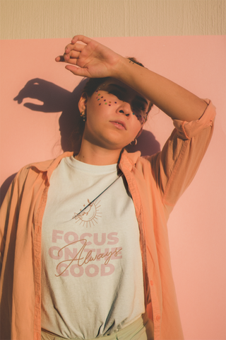 Focus on the good Half Sleeve T-Shirt