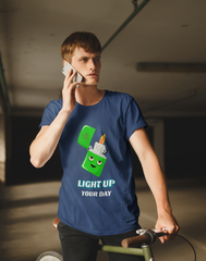 Light Up Your Day Half Sleeve T-Shirt