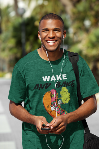 Wake and Bake Half Sleeve T-Shirt