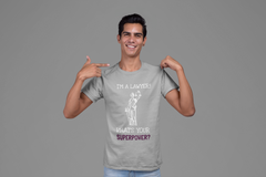 Whats Your Superpower (Lawyer) Half Sleeve T-Shirt