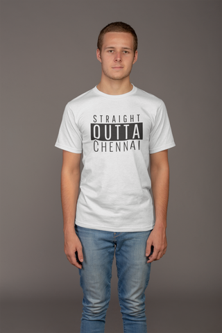 Straight Outta Chennai (MEN) Half Sleeve T-Shirt