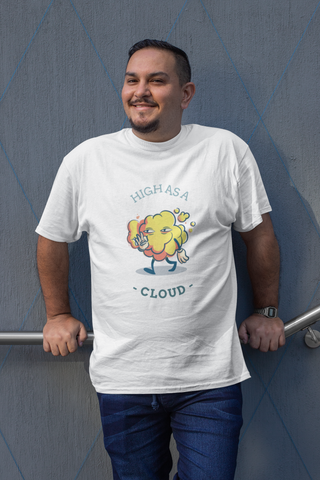 High As Cloud Half Sleeve T-Shirt