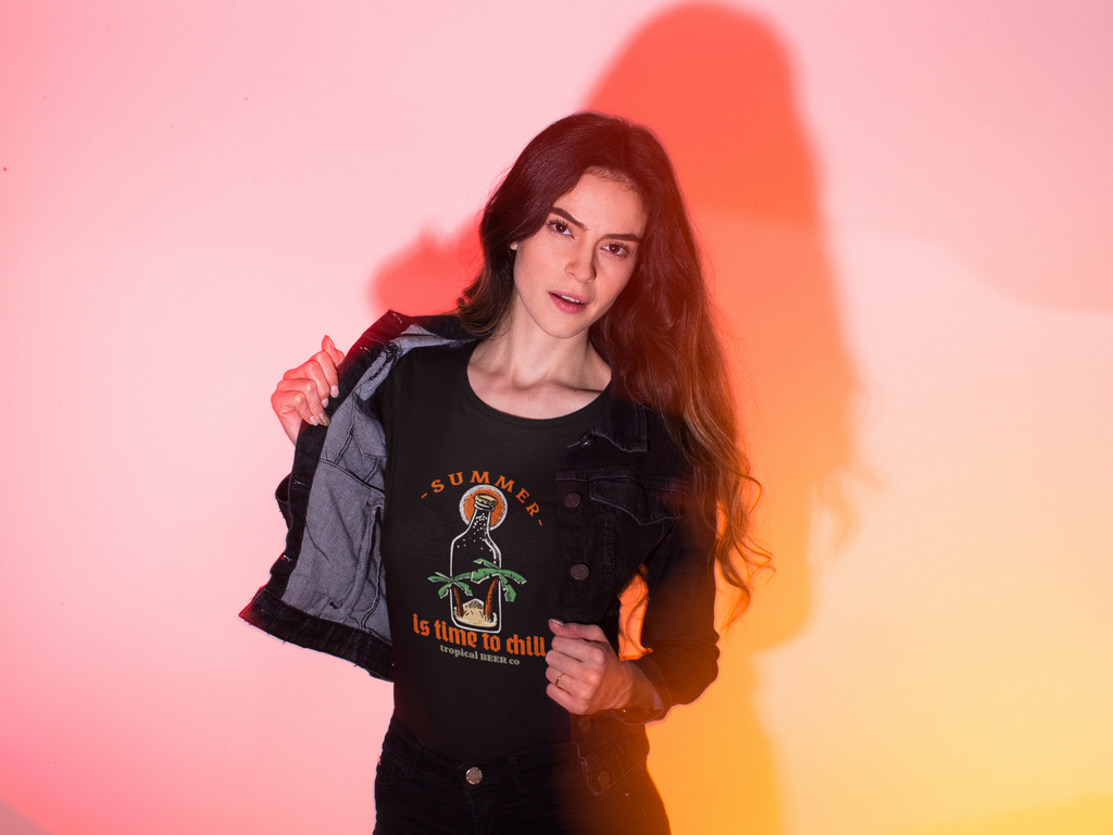 Summer It's time to chill (Female) Half Sleeve T-Shirt