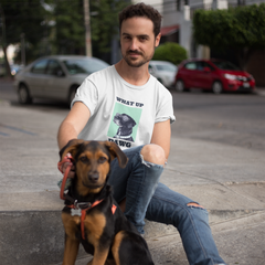 What Up Dawg (MEN) Half Sleeve T-Shirt