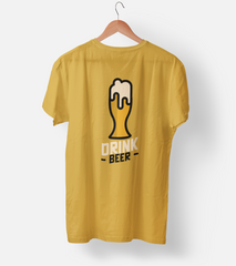 Drink Beer Half Sleeve T-Shirt