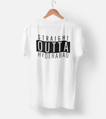 Straight Outta Hyderabad (WOMEN) Half Sleeve T-Shirt