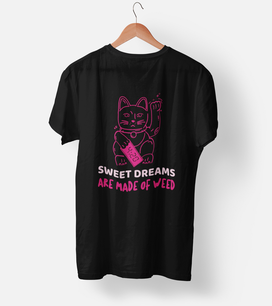 Sweet Dreams Are Made Of Weed Half Sleeve T-Shirt