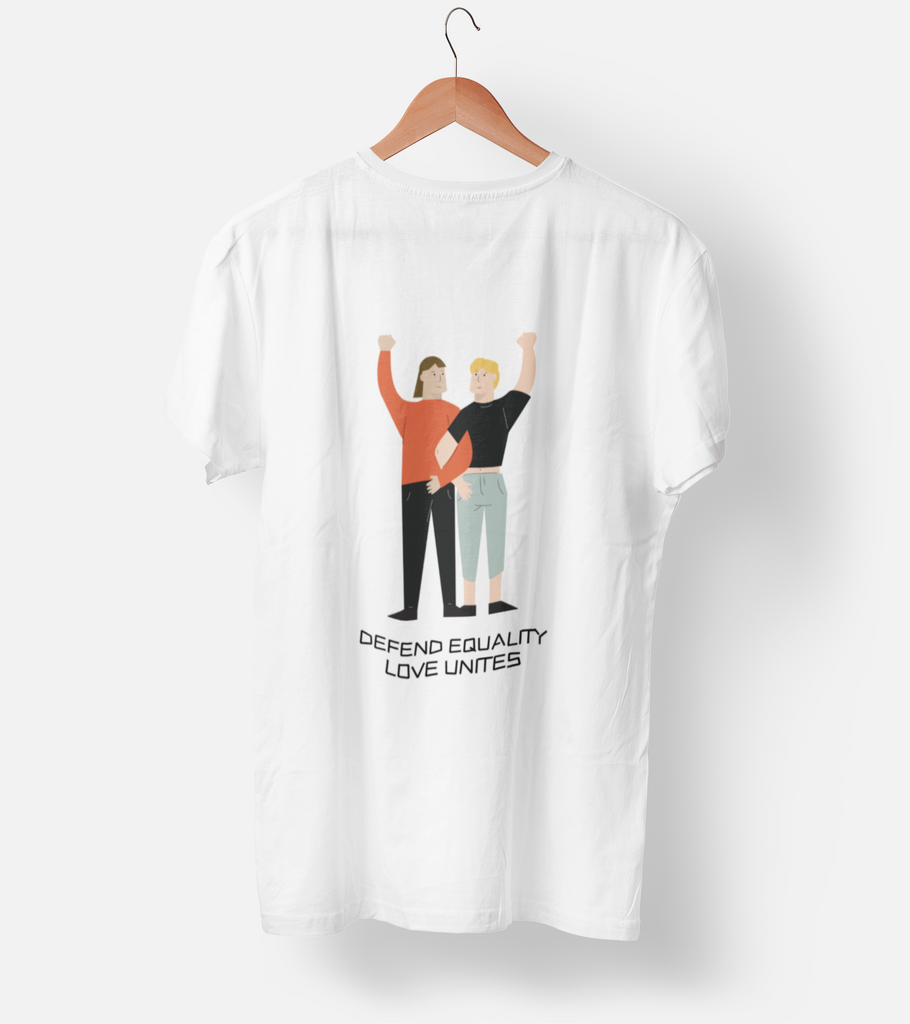 Defend Equality Love Unites Half Sleeve T-Shirt