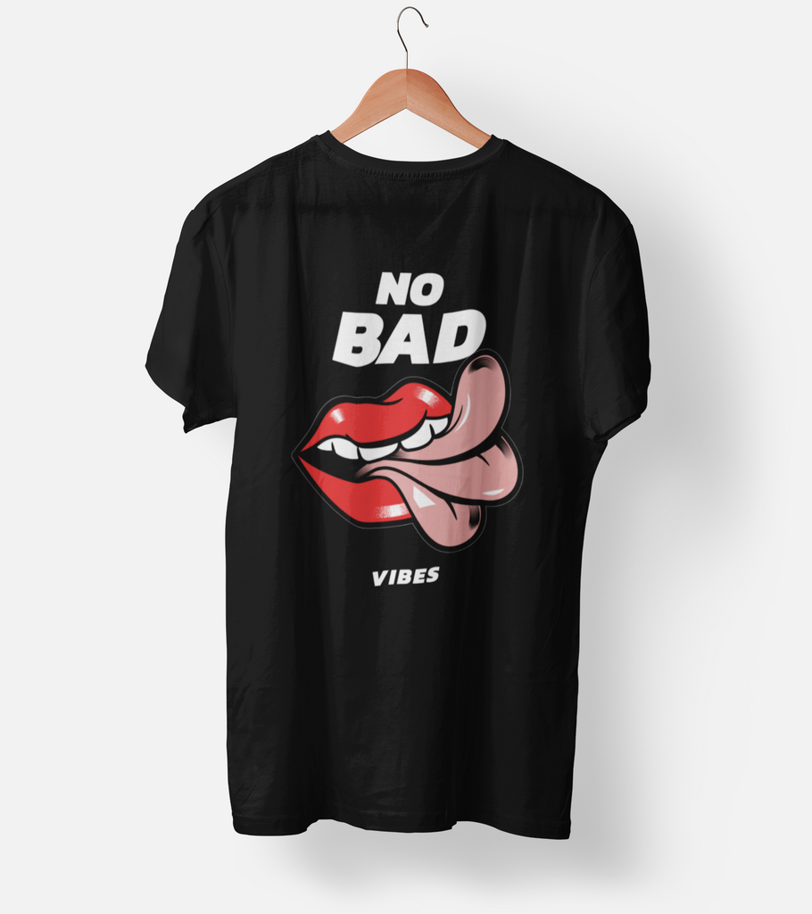 No Bad Vibes (WOMEN) Half Sleeve T-Shirt