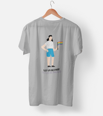 Let us be free Half Sleeve T-Shirt