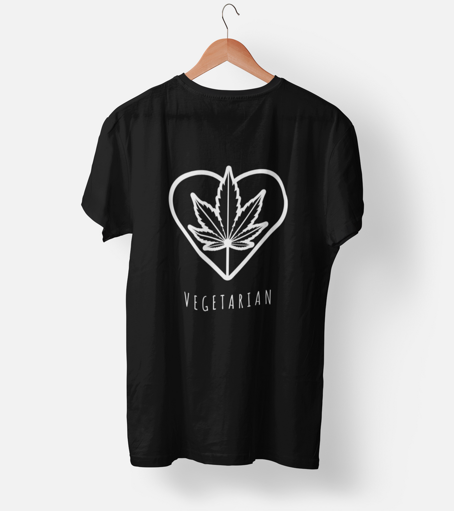 Vegetarian Half Sleeve T-Shirt