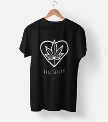 Vegetarian Half Sleeve T-Shirt