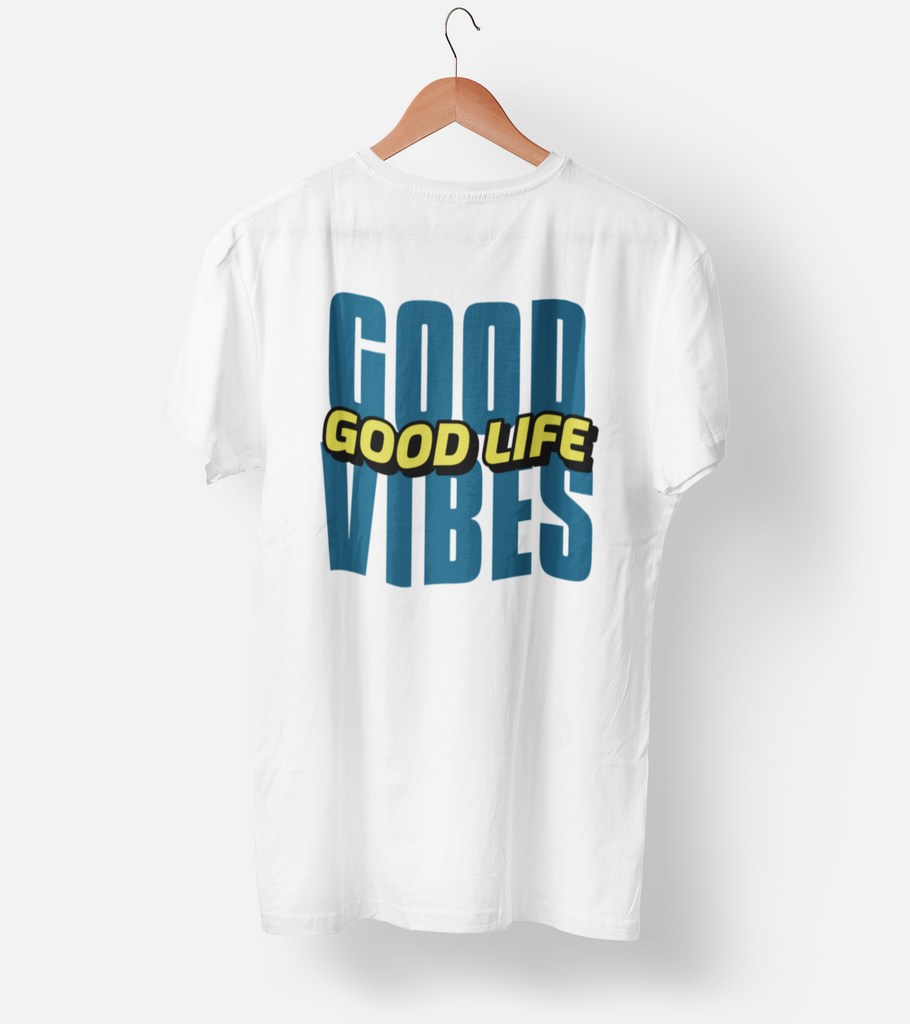 Good Vibes Good Life (Male) Half Sleeve T-Shirt