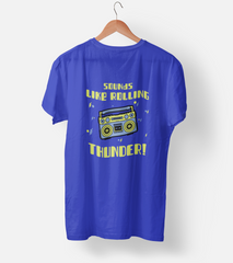 Retro : Sounds Like Thunder Half Sleeve T-Shirt