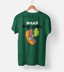 Wake and Bake Half Sleeve T-Shirt