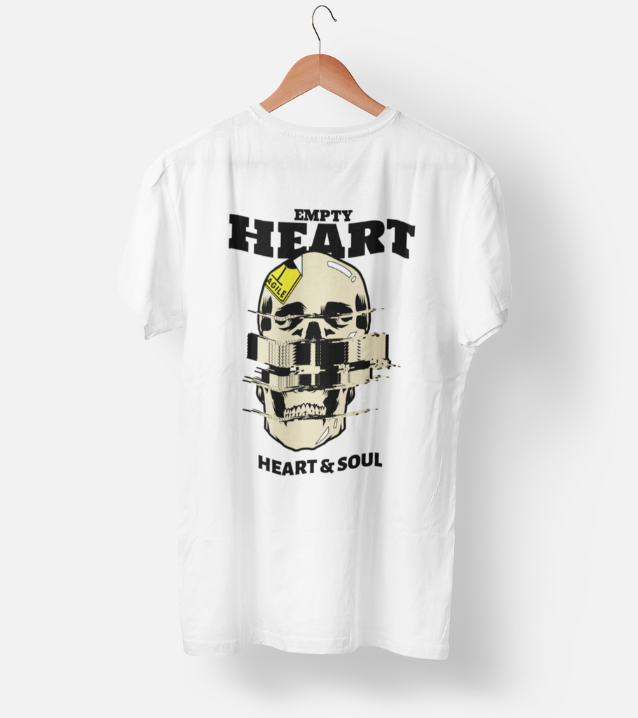 Empty Heart and Soul Half Sleeve T-Shirt