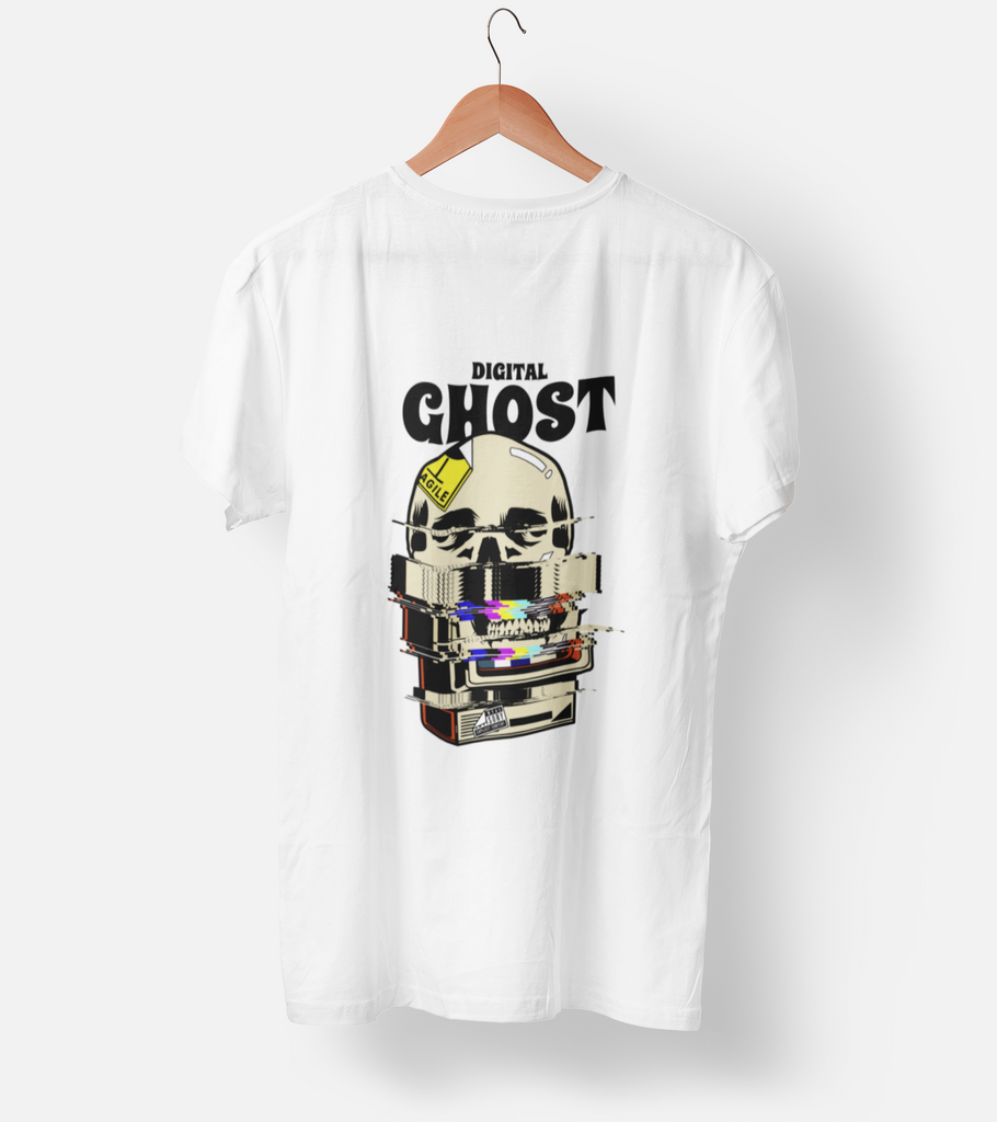 Digital Ghost Half Sleeve T-Shirt