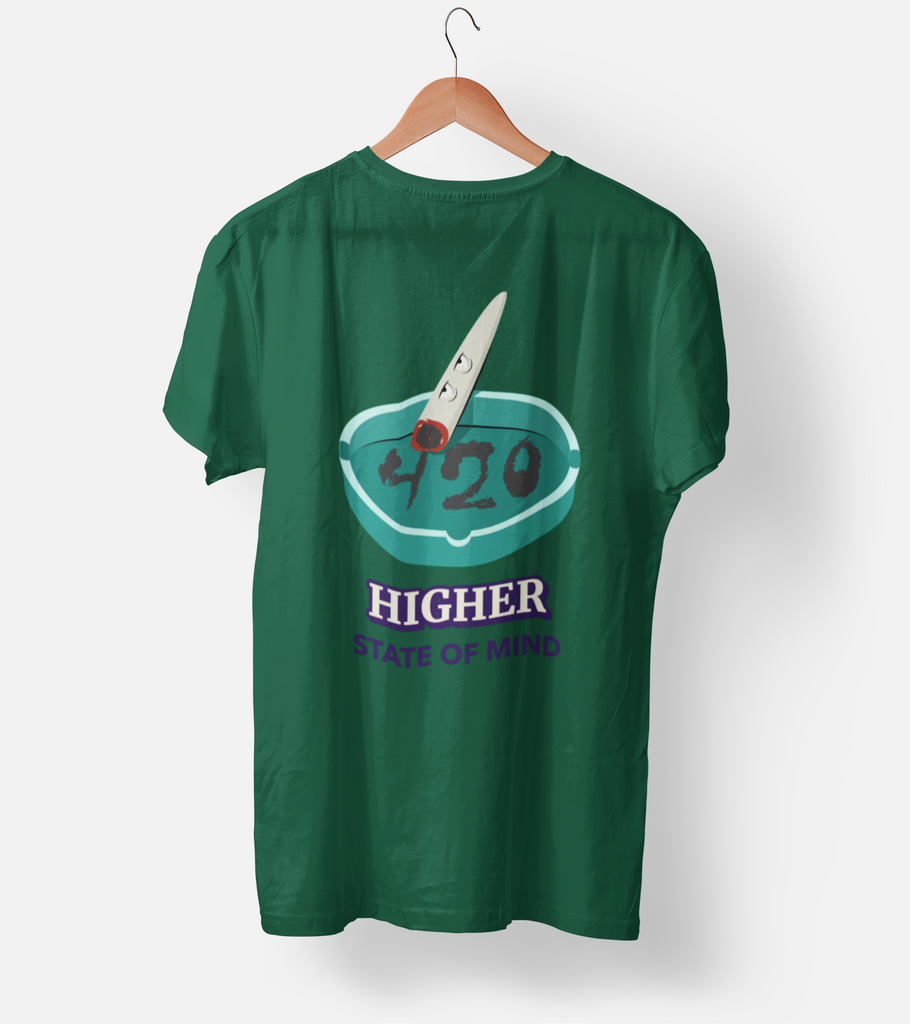 Higher State Of Mind Half Sleeve T-Shirt