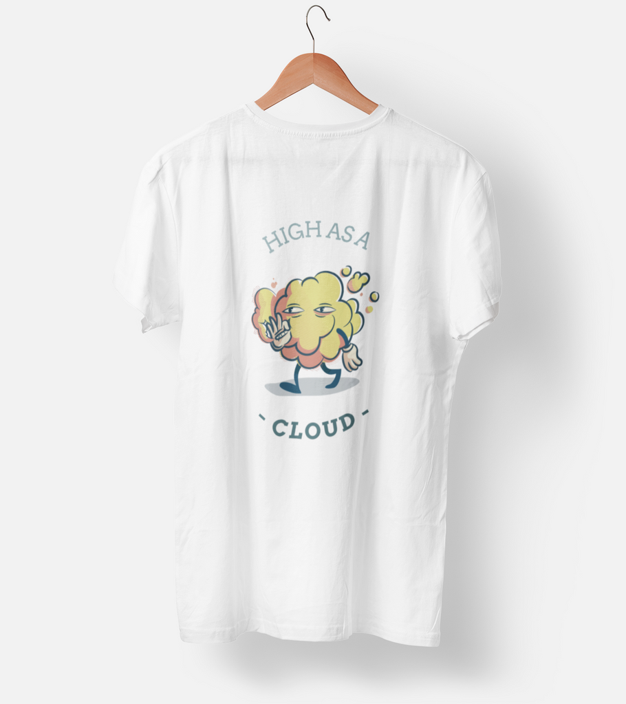 High As Cloud Half Sleeve T-Shirt