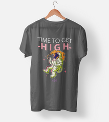 Time to Get High Half Sleeve T-Shirt