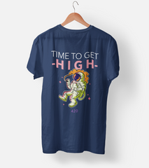 Time to Get High Half Sleeve T-Shirt