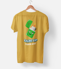 Light Up Your Day Half Sleeve T-Shirt