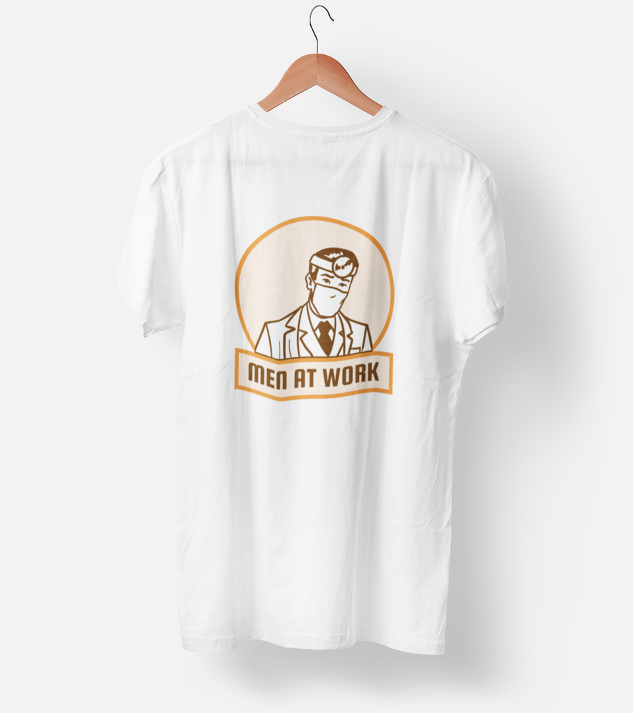 MEN at work Half Sleeve T-Shirt